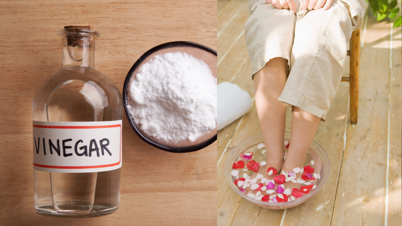Vinegar Soaks: Strategies To Stop Foot Odor